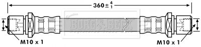 спирачен маркуч BORG & BECK BBH7192