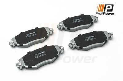 stabdžių trinkelių rinkinys, diskinis stabdys 1B1015 ProfiPower