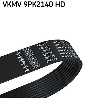 SKF V formos rumbuoti diržai