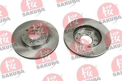 SAKURA 604-30-3515 Тормозные диски SAKURA 