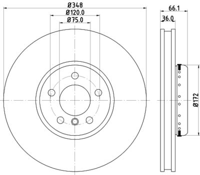 DISC FRANA HELLA 8DD355120881 3