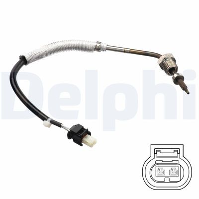 czujnik, temperatura spalin DELPHI TS30104