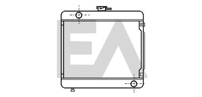 Радиатор, охлаждение двигателя EACLIMA 31R50018 для MERCEDES-BENZ /8