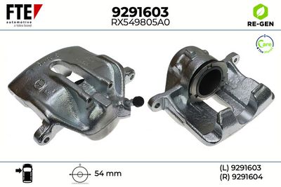 спирачен апарат FTE 9291603