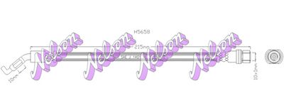Тормозной шланг KAWE H5658 для TOYOTA MATRIX
