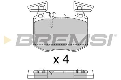 SET PLACUTE FRANA FRANA DISC BREMSI BP4029CE