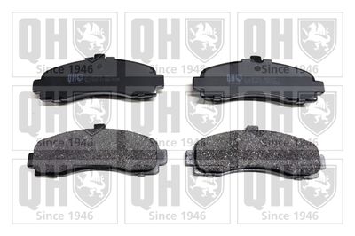 QUINTON HAZELL BP609 Тормозные колодки и сигнализаторы  для NISSAN MICRA II (K11) 1.0 i 16V