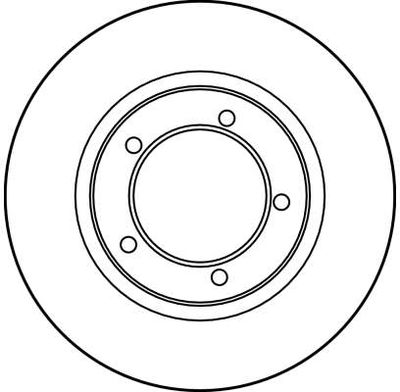 BREMSSCHEIBE TRW DF3111 1