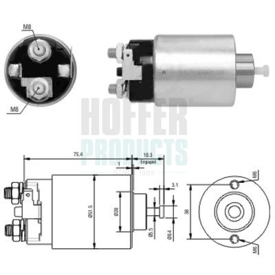 SOLENOID ELECTROMOTOR