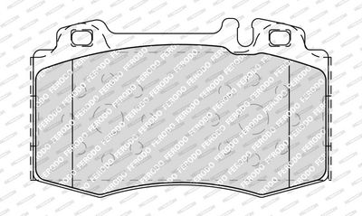 BREMSBELAGSATZ SCHEIBENBREMSE FERODO FDB1426 1