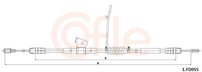 CABLU FRANA DE PARCARE