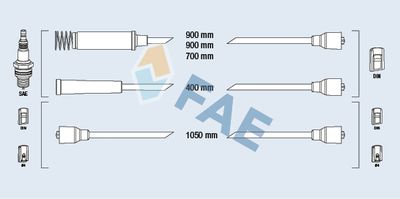 SET CABLAJ APRINDER FAE 83530