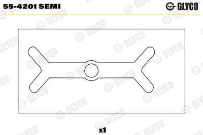 Small End Bushes, connecting rod 55-4201 SEMI
