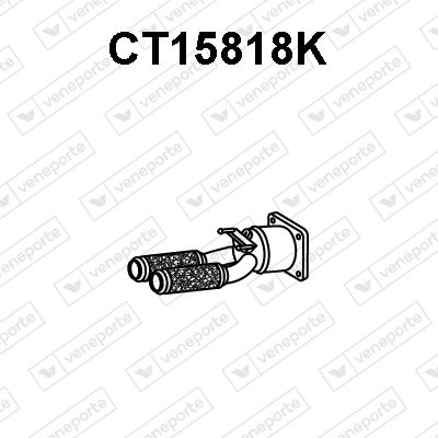 Катализатор VENEPORTE CT15818K для CITROËN C6