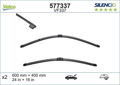 перо на чистачка VALEO 577337