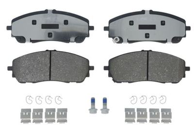 Remblokken set Voor , past: TOYOTA C-HR 2.0H 10.23-