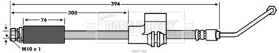 BORG & BECK BBH7769 Тормозной шланг  для FORD FIESTA V (JH_, JD_) ST150