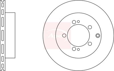 APEC Brake Disc DSK3660