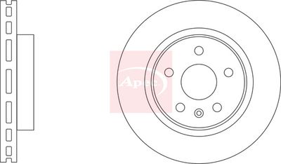 APEC Brake Disc DSK3428