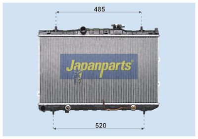 JAPANPARTS Radiatorius, variklio aušinimas