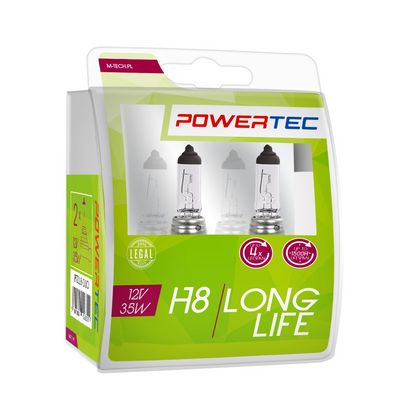 ZAROWKA 12V H8 35W PGJ19-1 LONGLIFE DUO