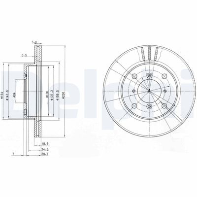 Brake Disc BG2583