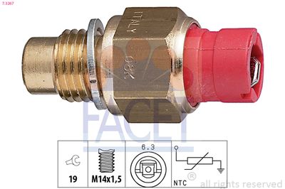 SENZOR TEMPERATURA ULEI FACET 73267