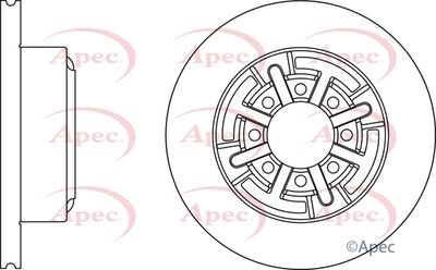 Brake Disc APEC DSK959