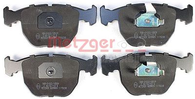SET PLACUTE FRANA FRANA DISC METZGER AUTOTEILE 1170238 1
