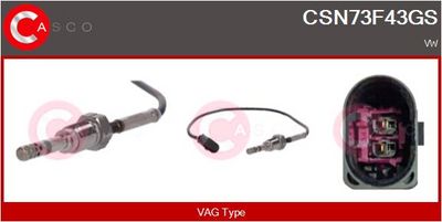 SENZOR TEMPERATURA GAZE EVACUARE