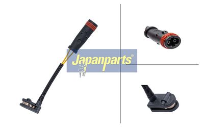 JAPANPARTS Įspėjimo kontaktas, stabdžių trinkelių susidėvėjimas