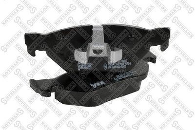 комплект спирачно феродо, дискови спирачки STELLOX 1156 000-SX