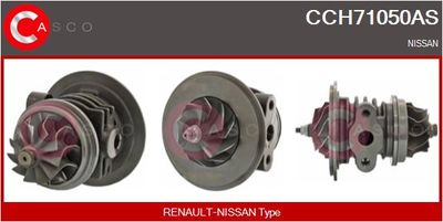 CASCO CCH71050AS Турбина  для NISSAN TERRANO (Ниссан Террано)