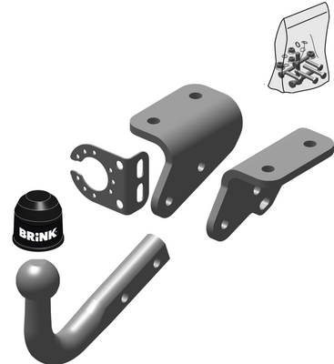 Anhængertræk BRINK 537900