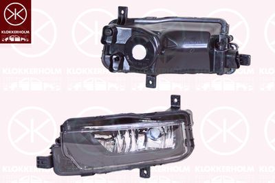 Противотуманная фара KLOKKERHOLM 95650282 для VW CRAFTER