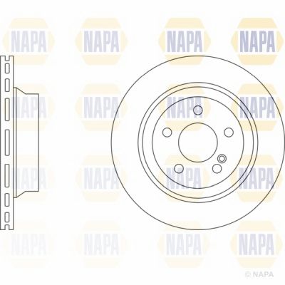 Brake Disc NAPA NBD5464