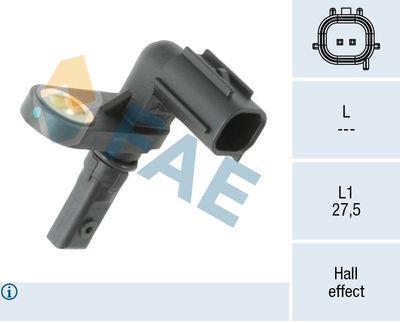 SENSOR RADDREHZAHL FAE 78597