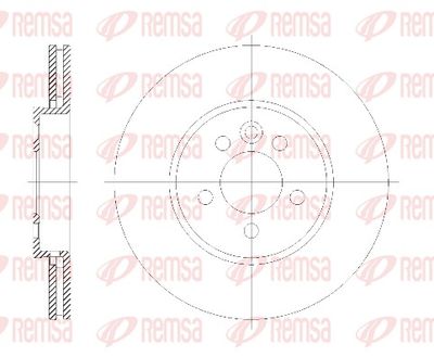 Brake Disc 6614.10