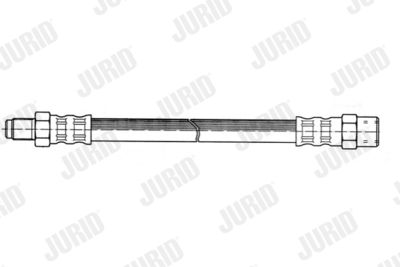 Тормозной шланг JURID 173302J для VOLVO 850