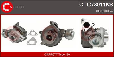 COMPRESOR SISTEM DE SUPRAALIMENTARE CASCO CTC73011KS