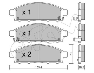 SET PLACUTE FRANA FRANA DISC