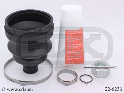 Комплект пыльника, приводной вал CDX 22-6236 для CHRYSLER LE