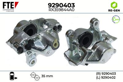 спирачен апарат FTE 9290403