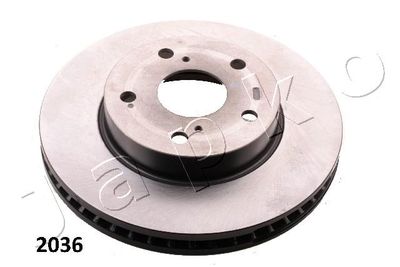 JAPKO 602036 Тормозные диски для TOYOTA HILUX VII Пикап (_N1_, _N2_, _N3_) 2.5 D-4D (KUN15_)