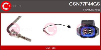 SENZOR TEMPERATURA GAZE EVACUARE