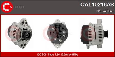 GENERATOR / ALTERNATOR CASCO CAL10216AS