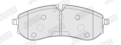 Brake Pad Set, disc brake 574201J