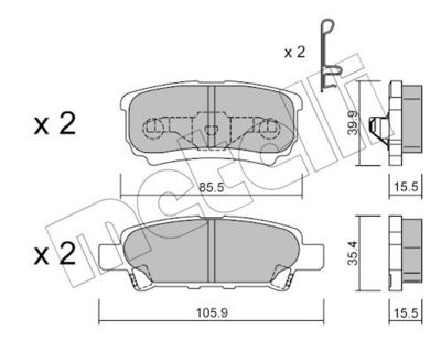 SET PLACUTE FRANA FRANA DISC