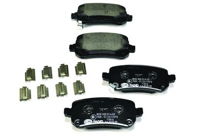 Комплект тормозных колодок, дисковый тормоз HELLA 8DB 355 014-331 для FIAT FREEMONT