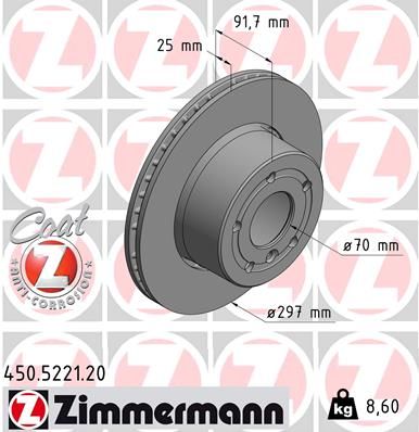 Brake Disc 450.5221.20